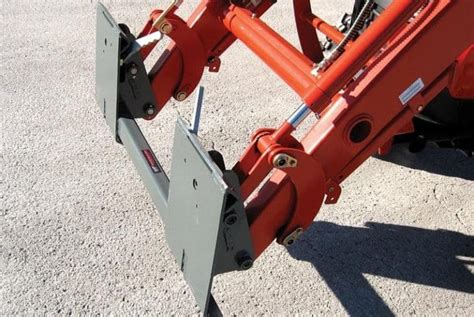 pin on to skid steer|skid steer quick attach conversion.